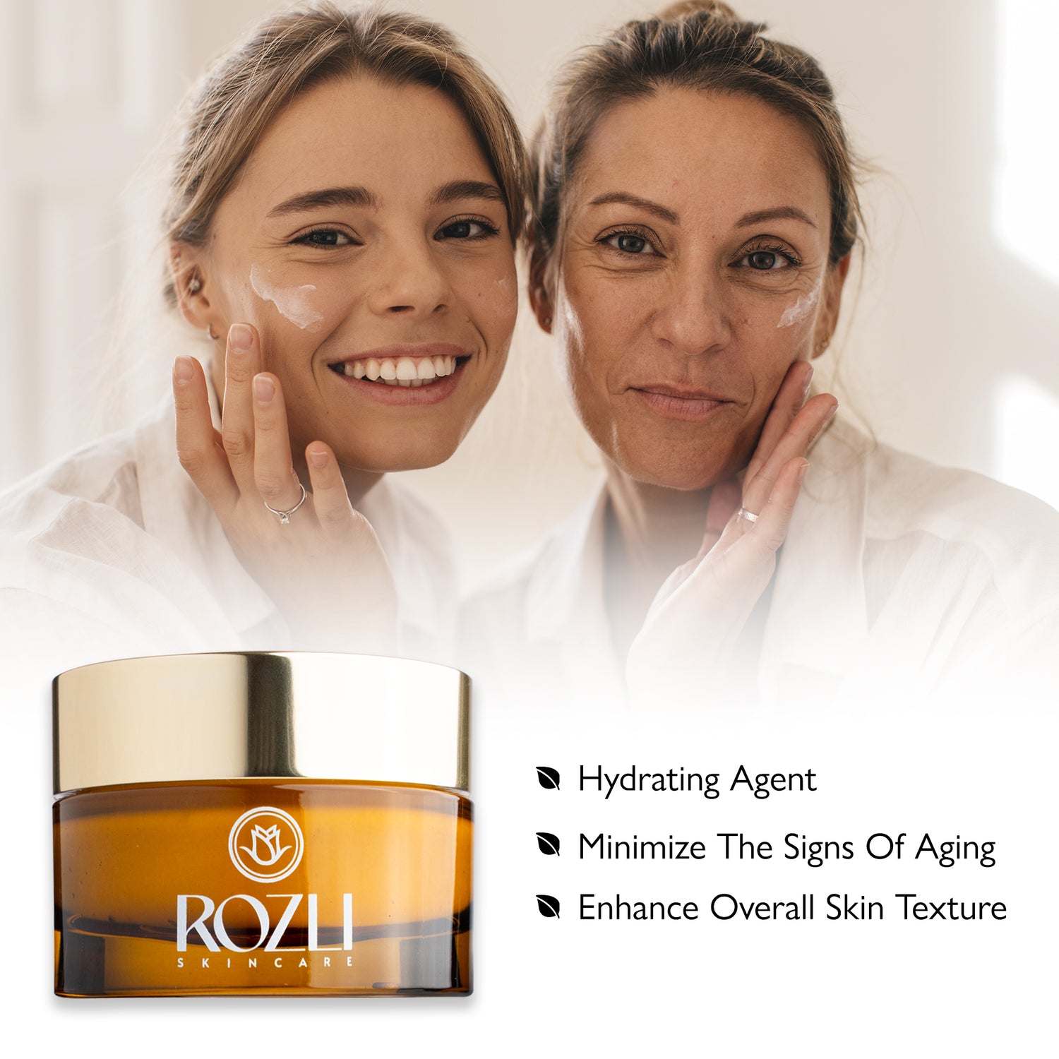 ROZLI Skincare | Revitalizing Nighttime Face Cream